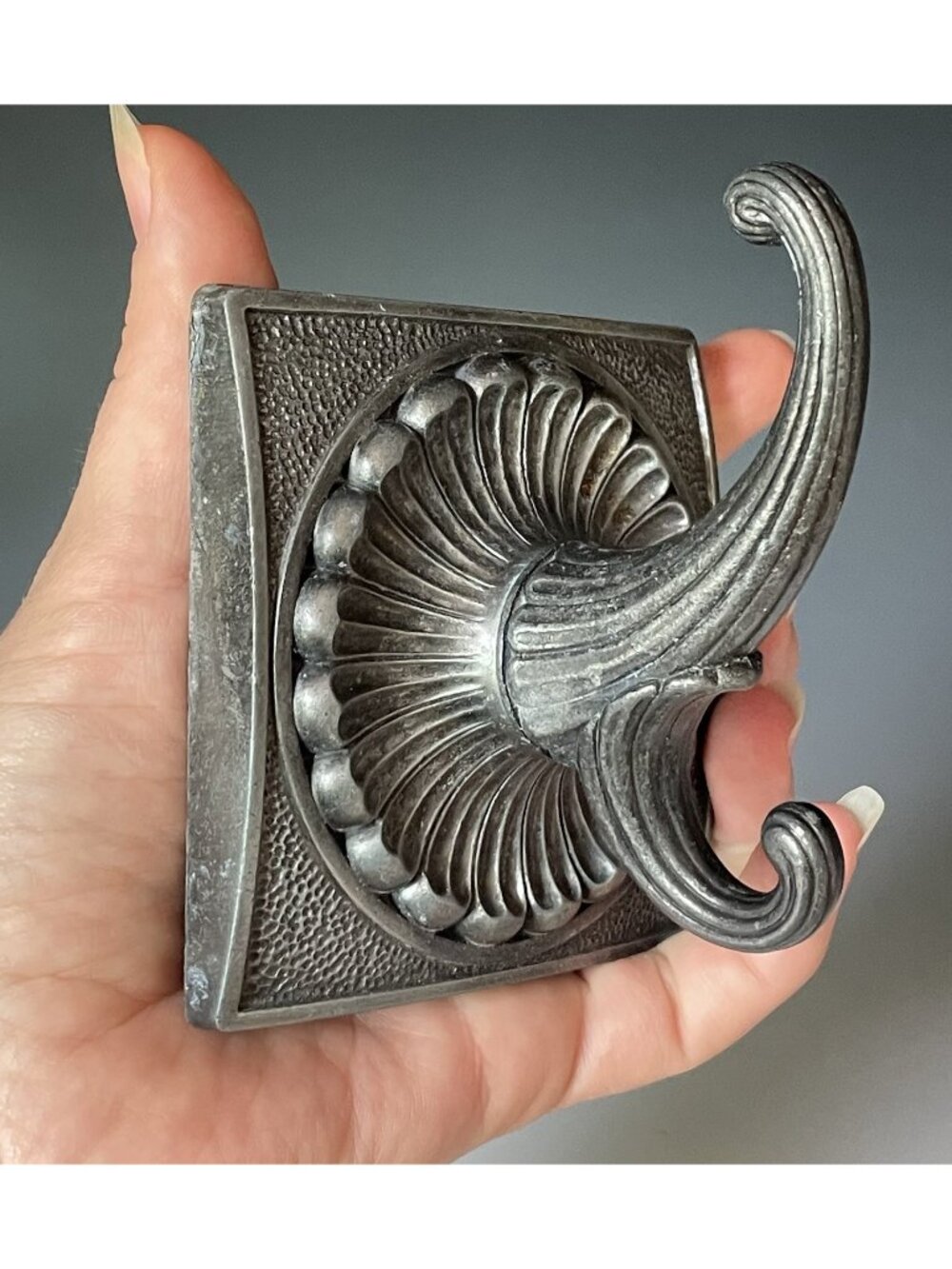 Vintage American Tack & Hardware Co. Art Nouveau Victorian Style Wall Hook